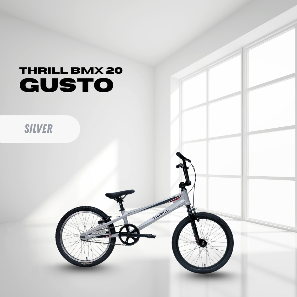 Sepeda BMX 20" Thrill Gusto Pro XL Terbaru - Sepeda BMX 20" Thrill Gusto Pro (Gusto VB AL)