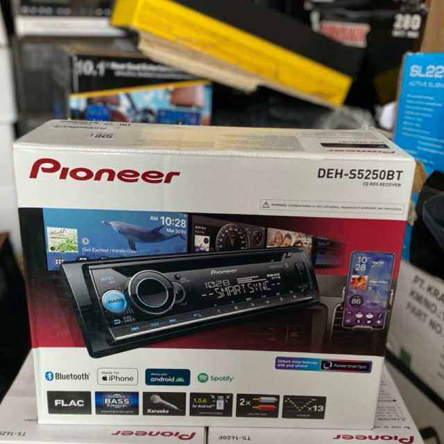 head unit singel din pioner DEH-S 5250 Bt