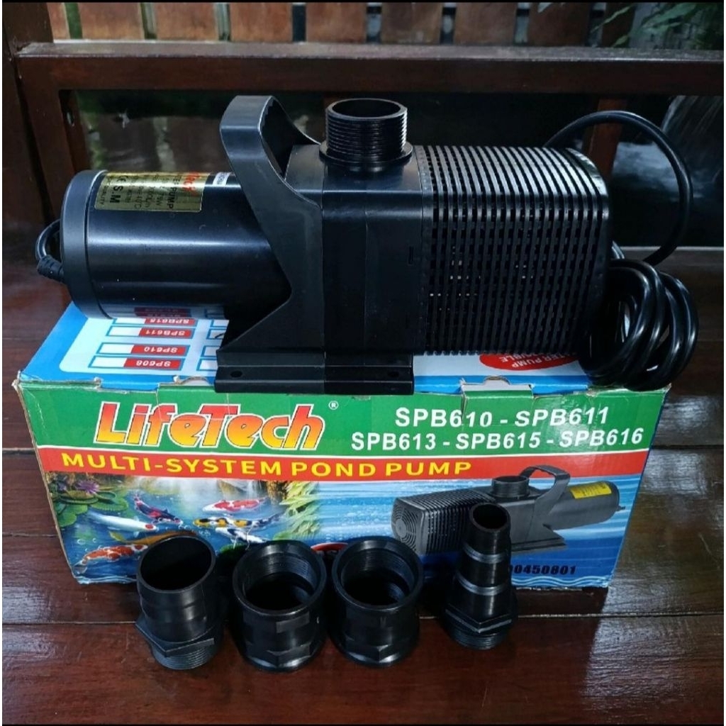 Pompa Lifetech SPB-610 Pompa Celup Aquarium Kolam
