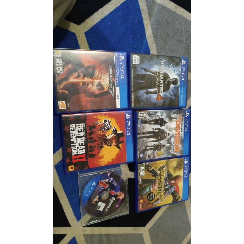 kaset PS 4 bekas BD PS4
