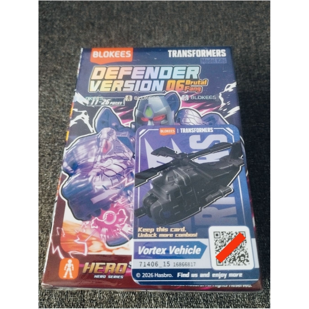 blokees transformers selected vehicle, bruticus part