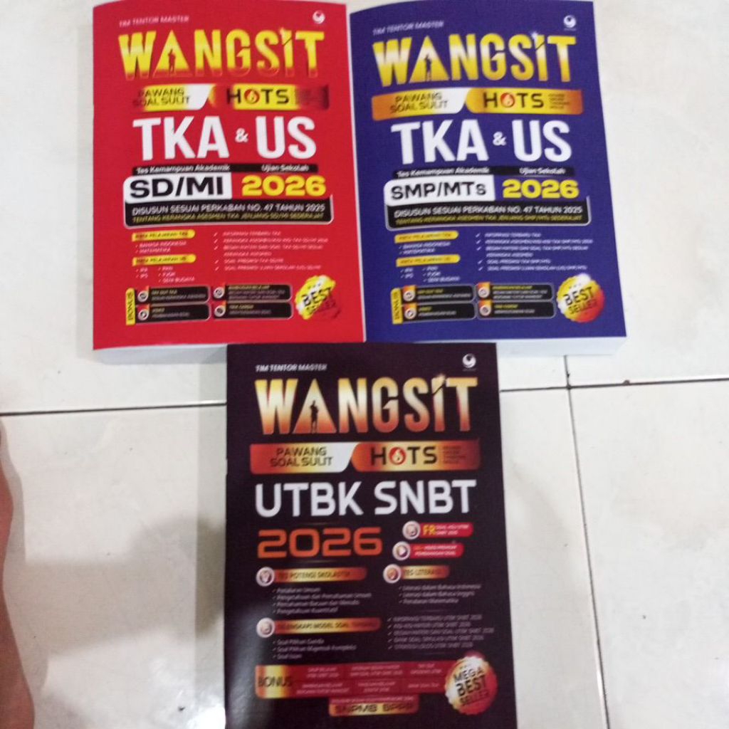 WANGSIT TKA dan US SD - WANGSIT TKA SMP - DAN WANGSIT UTBK SNBT