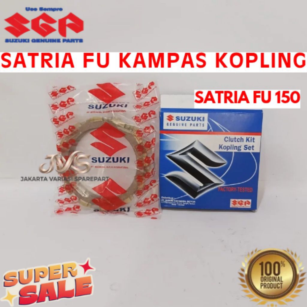 KAMPAS KOPLING KODE SATRIA FU, KAMPAS KOPLING SATRIA FU 150