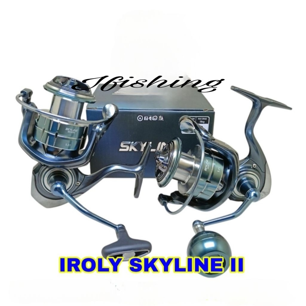 Reel Iroly Skyline II 1000,2000,3000,4000,6000 Power handle pancing