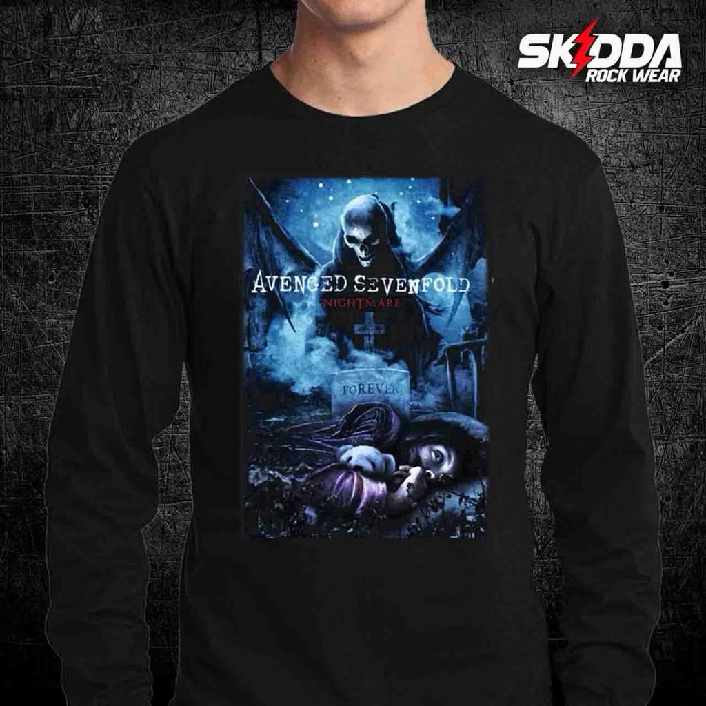 T Shirt Kaos CUSTOM - LENGAN PANJANG -  Premium DTG Printing