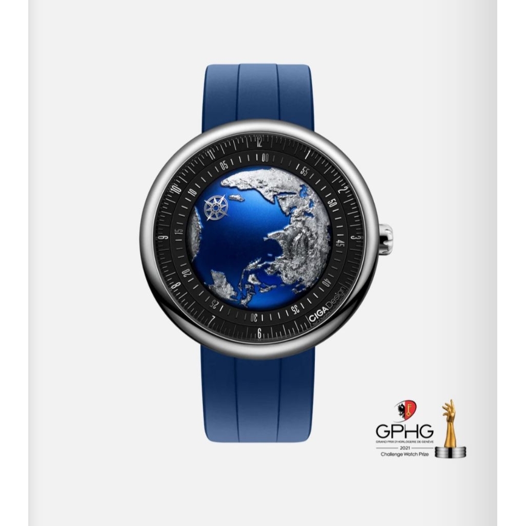 Ciga Design Blue Planet Mechanical Watch