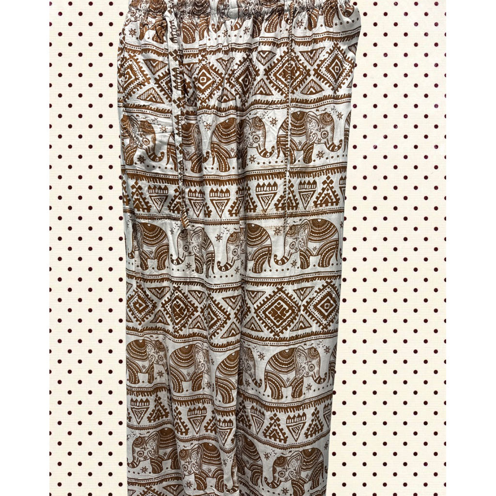 Celana Mihu Mihu Katun Rayon Premium | Celana Panjang Santai Motif Kulot Rayon Fit Allsize To Jumbo