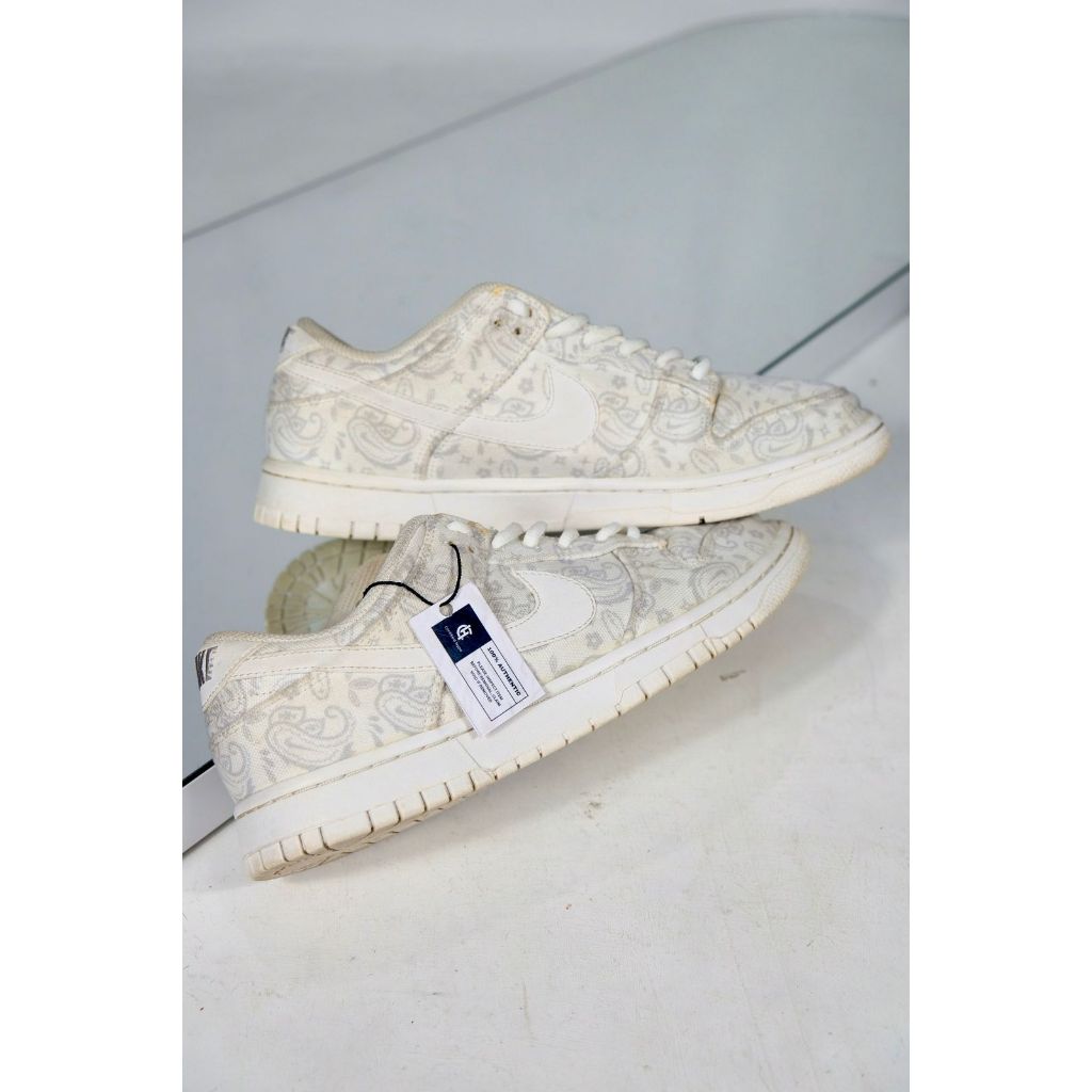DUNK LOW WHITE PAISLEY