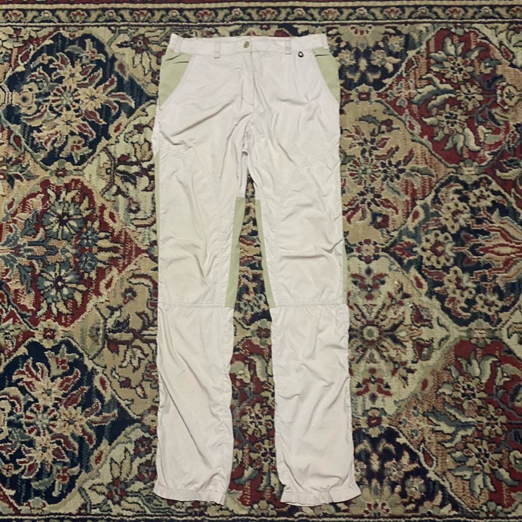 Deuter Ripstop Pants Krem Size W38-40 L103 LPaha 21 OL16 Lingkar Pinggang 76-80 cm Panjang 103 cm Le
