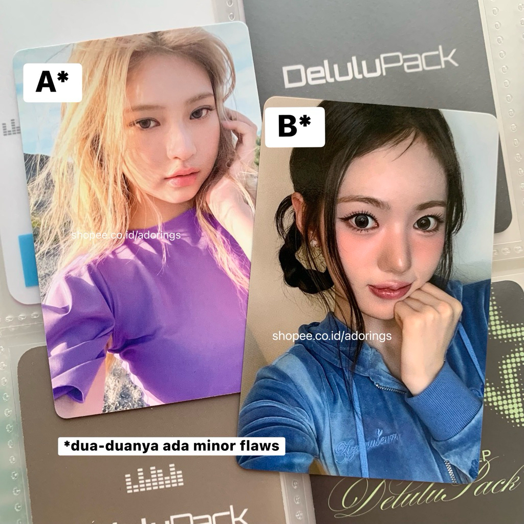 kiiikiii haum sui delulu pack photocards pc