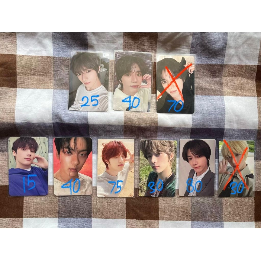 photocard txt tomorrow x together beomgyu soobin hueningkai chikai midsummer together sanctuary