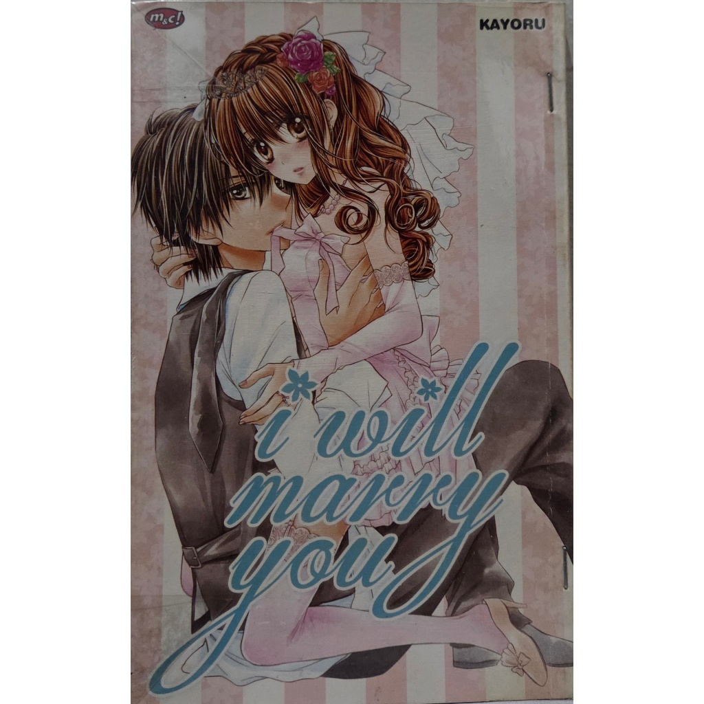 I Will Marry You Komik Bekas Manga Romance M&C Original Bahasa Indonesia