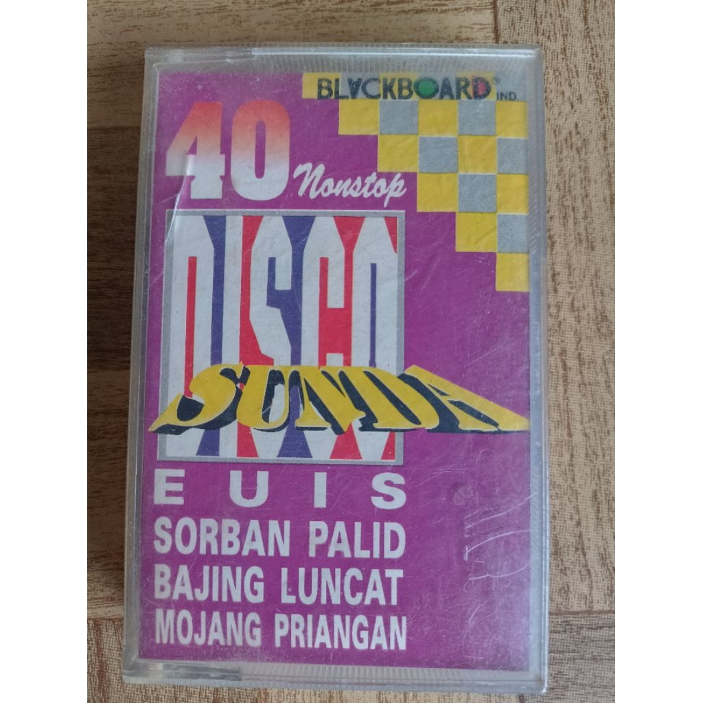 kaset pita 40 nonstop disco sunda