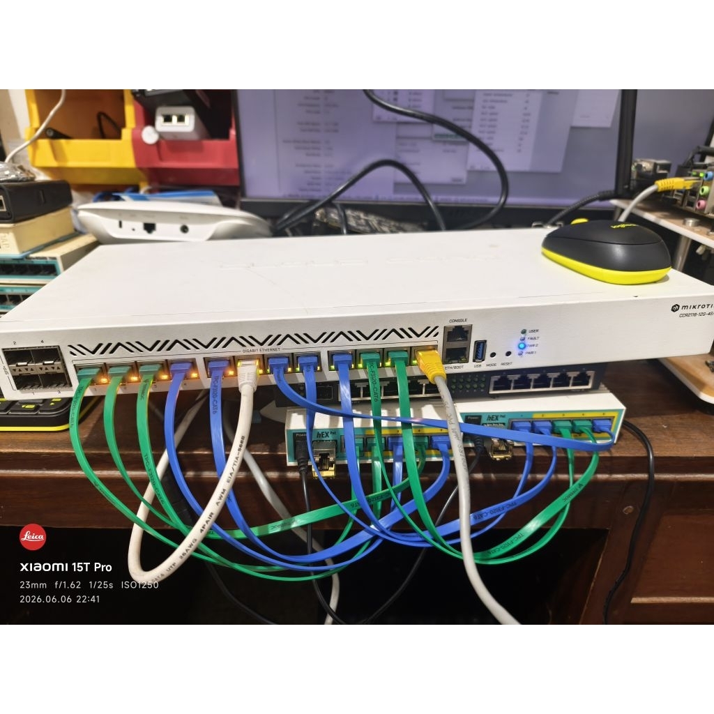 Mikrotik CCR2116-12G-4S/CCR 2116 12G 4S GIGABIT SFP ARM 10G SFP 10G LEVEL 6 SUPPORT ZERO TIER FREE V