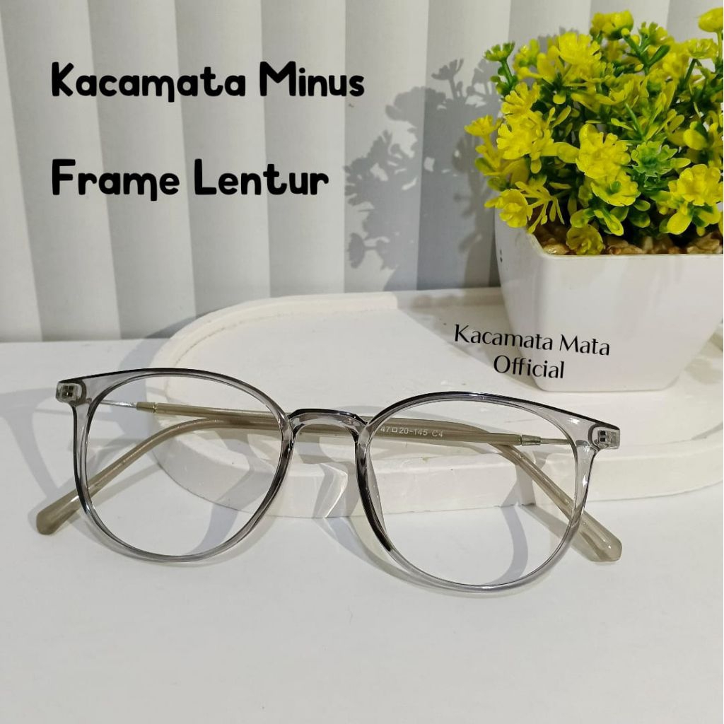 Kacamata Minus Cilinder Photokromik Antiradiasi 8148
