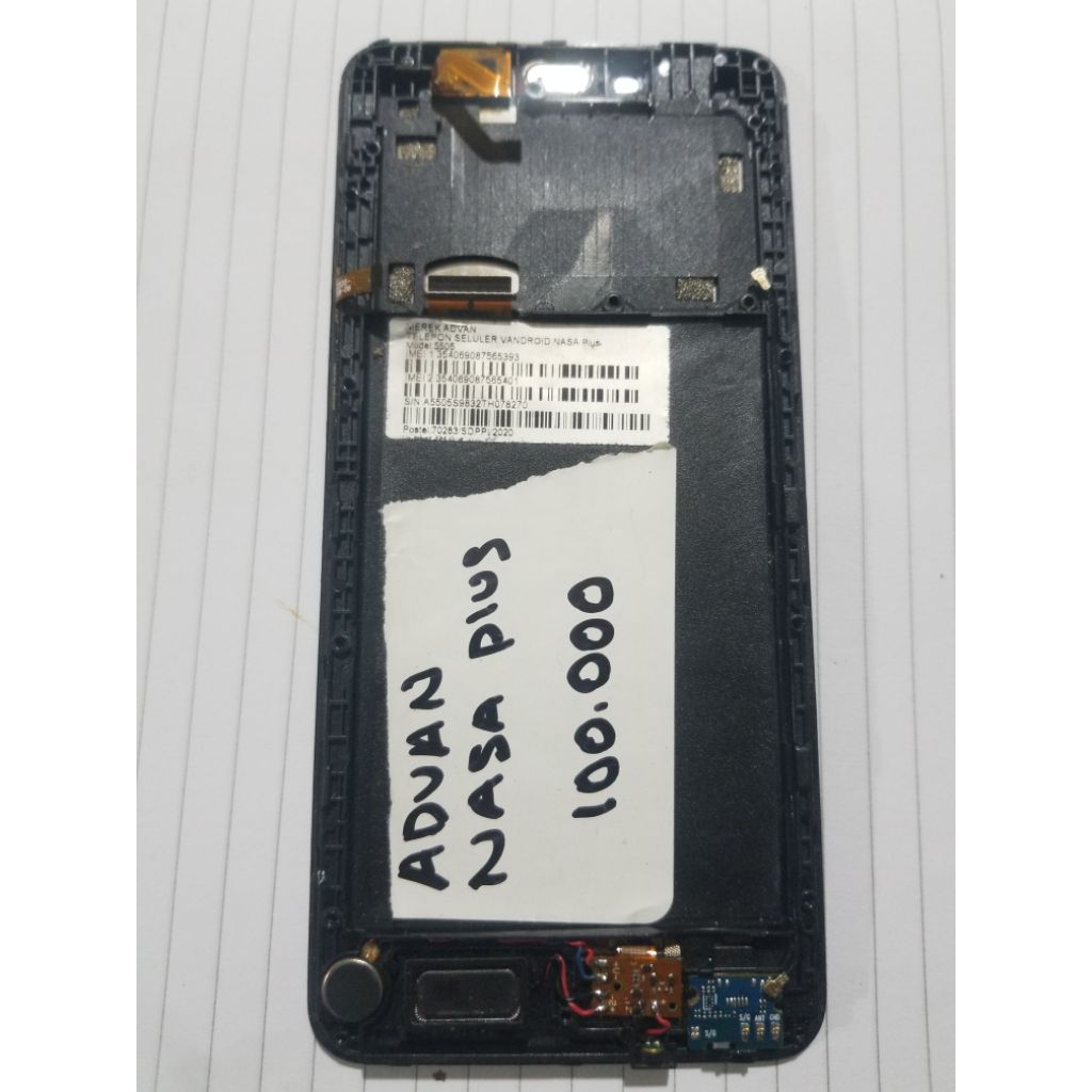 lcd advan nasa plus original cabutan