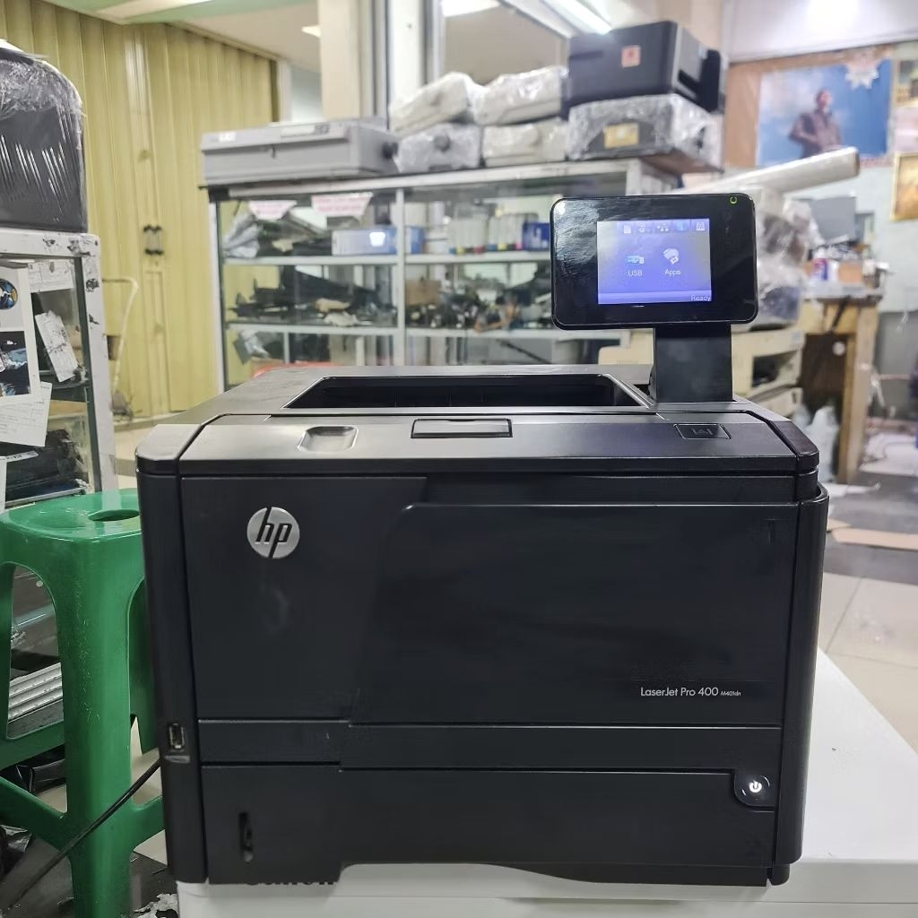 Printer Hp LaserJet Pro 400 M401n Printer Pro 400 LaserJet Hitam putih