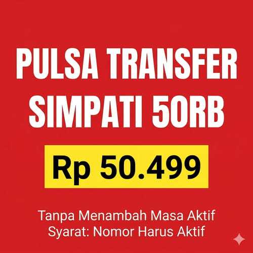 Pulsa Transfer Simpati 50rb