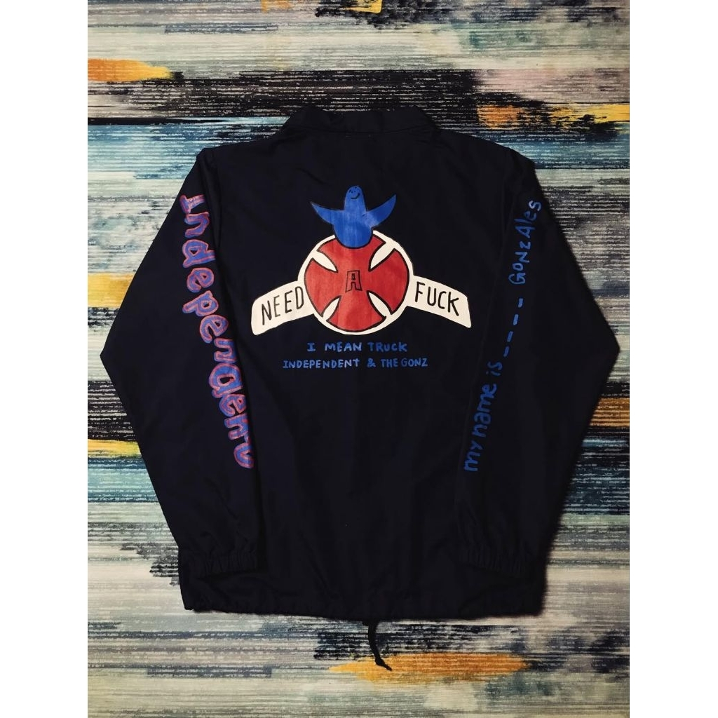 Independent x Mark Gonzales Coach Jacket