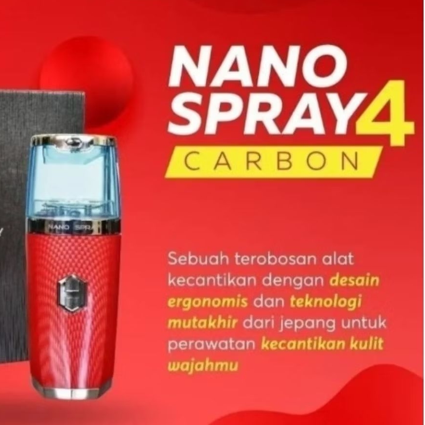 NANO SPRAY 4 RED CARBON ORIGINAL MCI PROMO