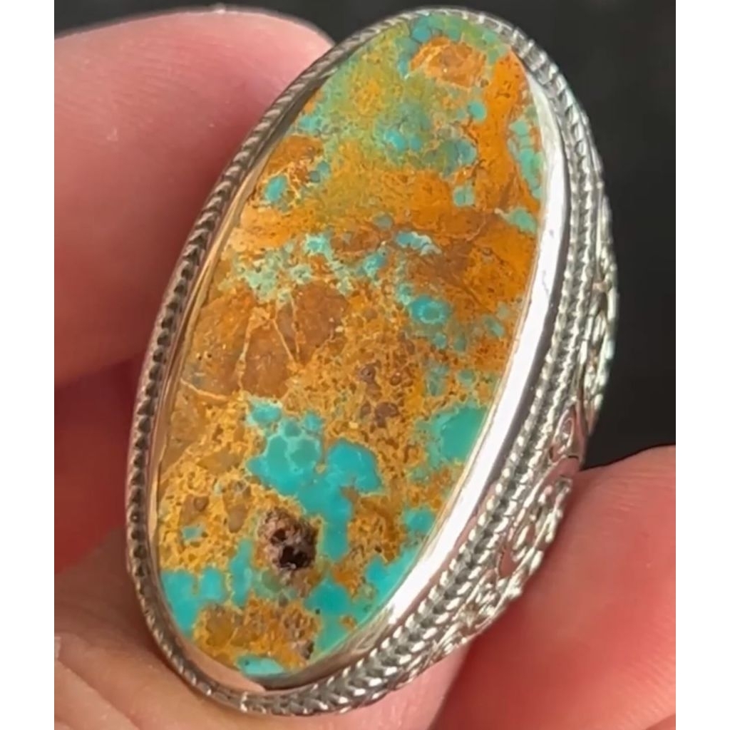 NATURAL CINCIN BATU PIRUS PERSYA COMBONG IJO DAUN CEPLOK URAT EMAS LAWASAN AJIB SUPER