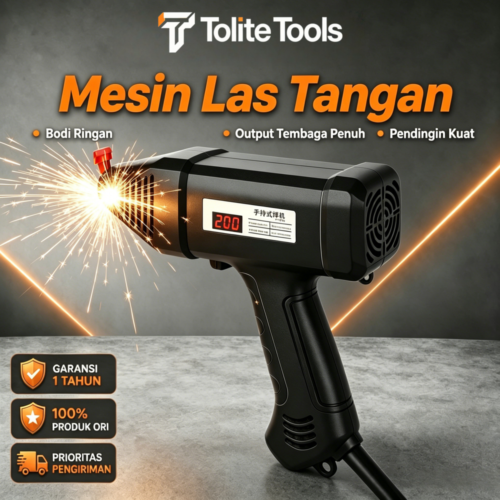 Tolite Tools Mesin Las Tangan Rumah Tangga Otomatis Penuh Kecil Alat Las Portabel Peralatan Pemotong