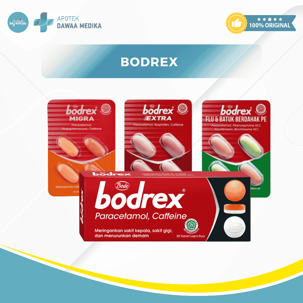 Bodrex Extra / Bodrex Migra / Bodrex Tablet