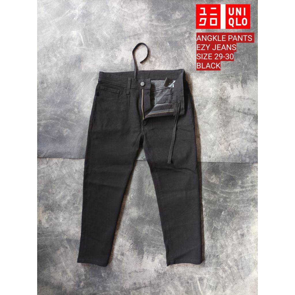 UNIQLO ANGKLE PANTS/ UNIQLO EZY JEANS ( SIZE 28-30 MUAT)