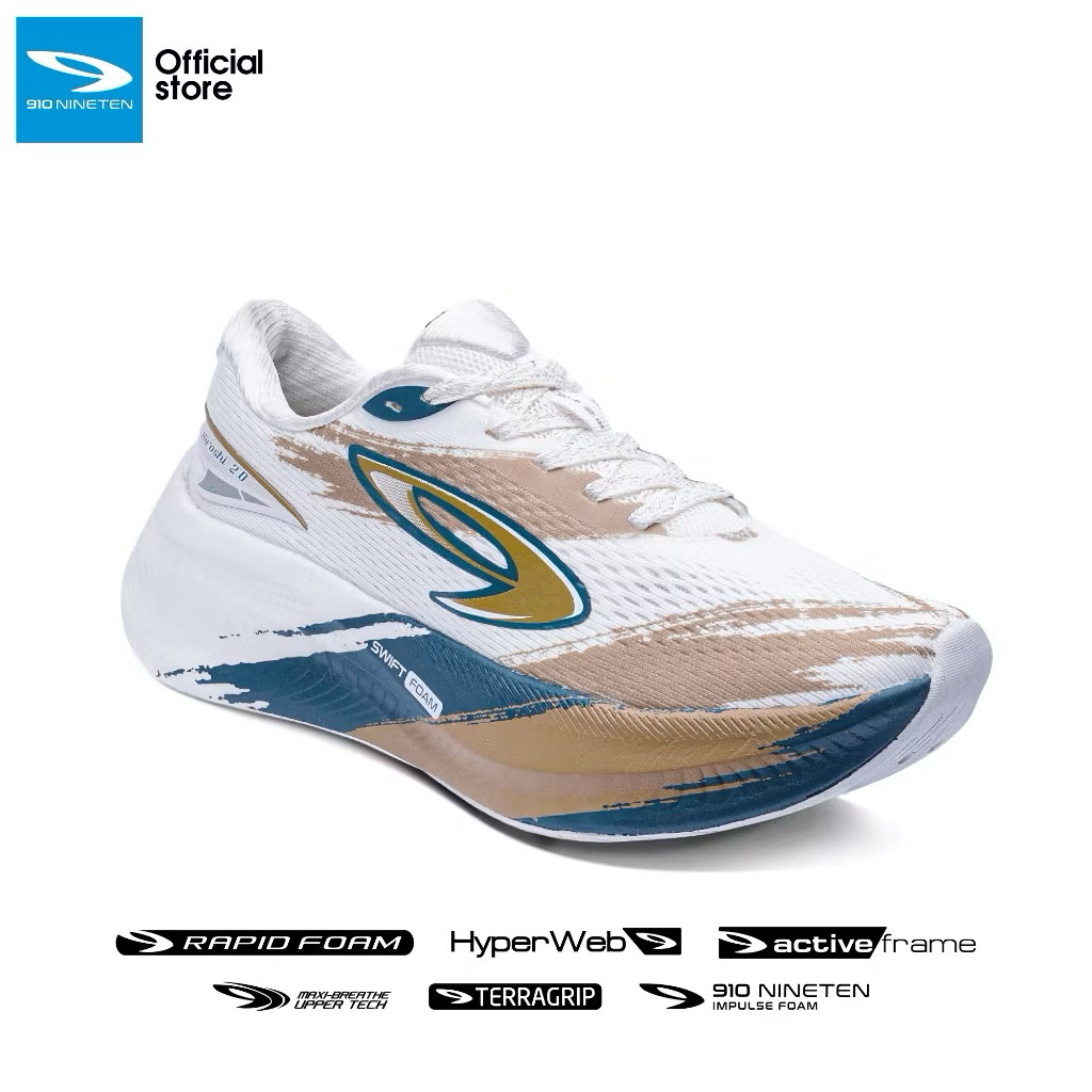 New Sepatu Lari 910 Nineten size 42 Hiroshi 2.0