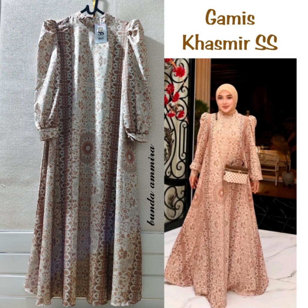Gamis Khasmir SS Premium Wanita