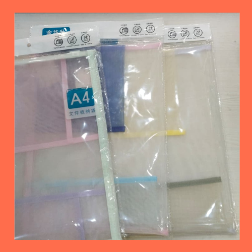 KINHSHION Zipper bag A4 KS-A4-280