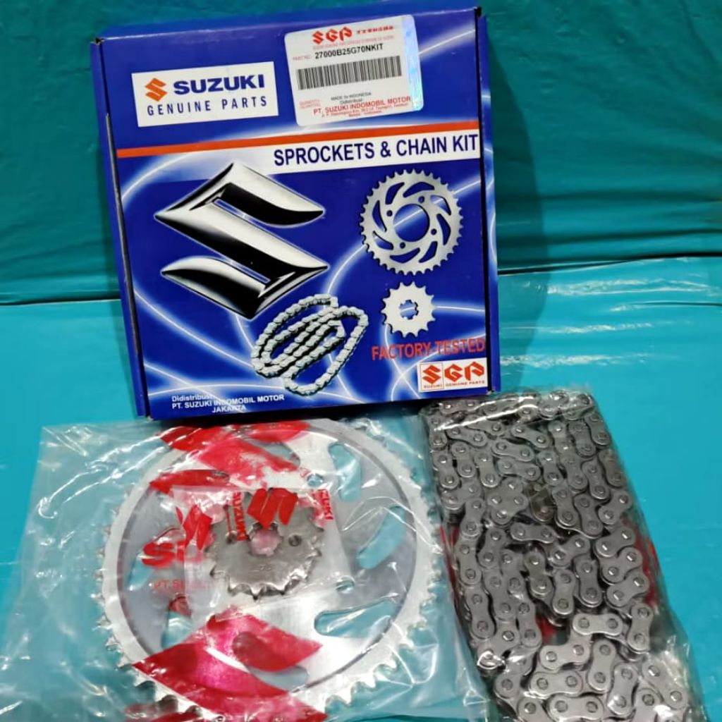 GEAR SET GER DEPAN BELAKANG SATRIA FU 150 SATRIA FU OLD