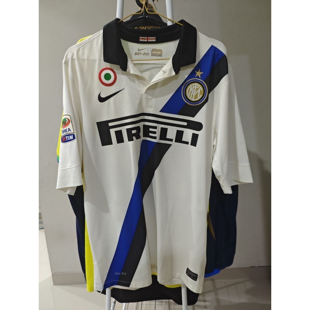 jersey inter milan away 11/12 original