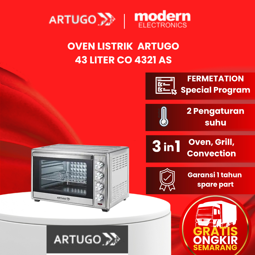 ARTUGO OVEN CO 4321 AS