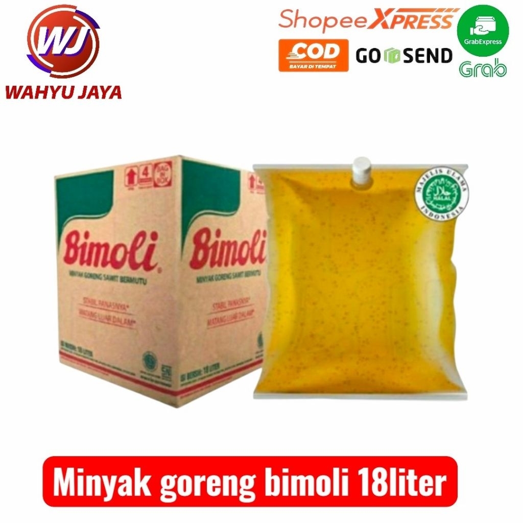Minyak goreng Bimoli 18 liter