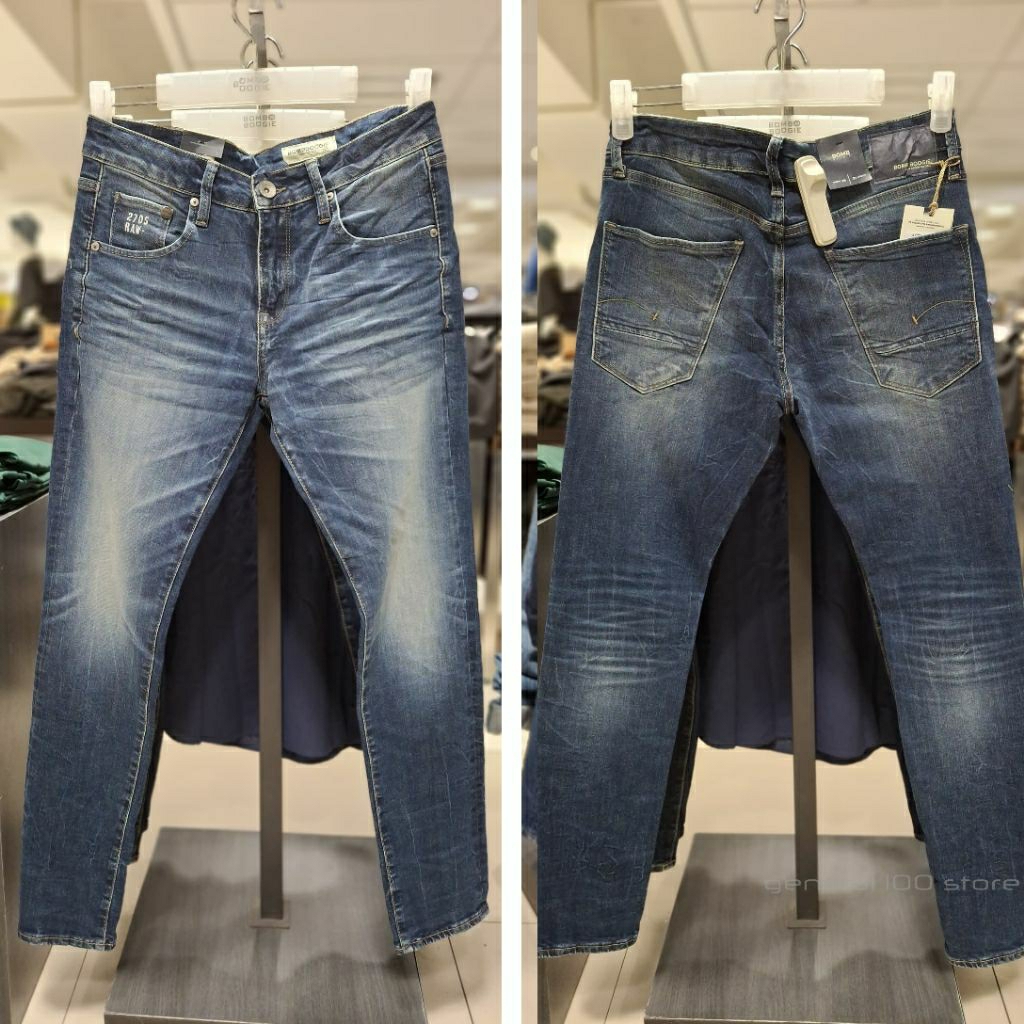 BOMBBOOGIE Celana Slim Fit Pria Bombboogie Original Celana Jeans
