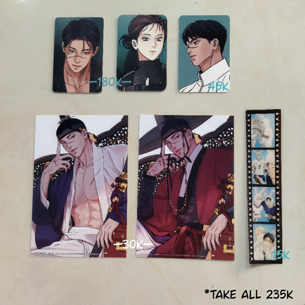 (JUAL MURAH) HEERYANG BWRT YEONJO BWRT LEZHIN SEASON GREETING 2022 2023 BLACK WILD RABBIT TEAM SUS