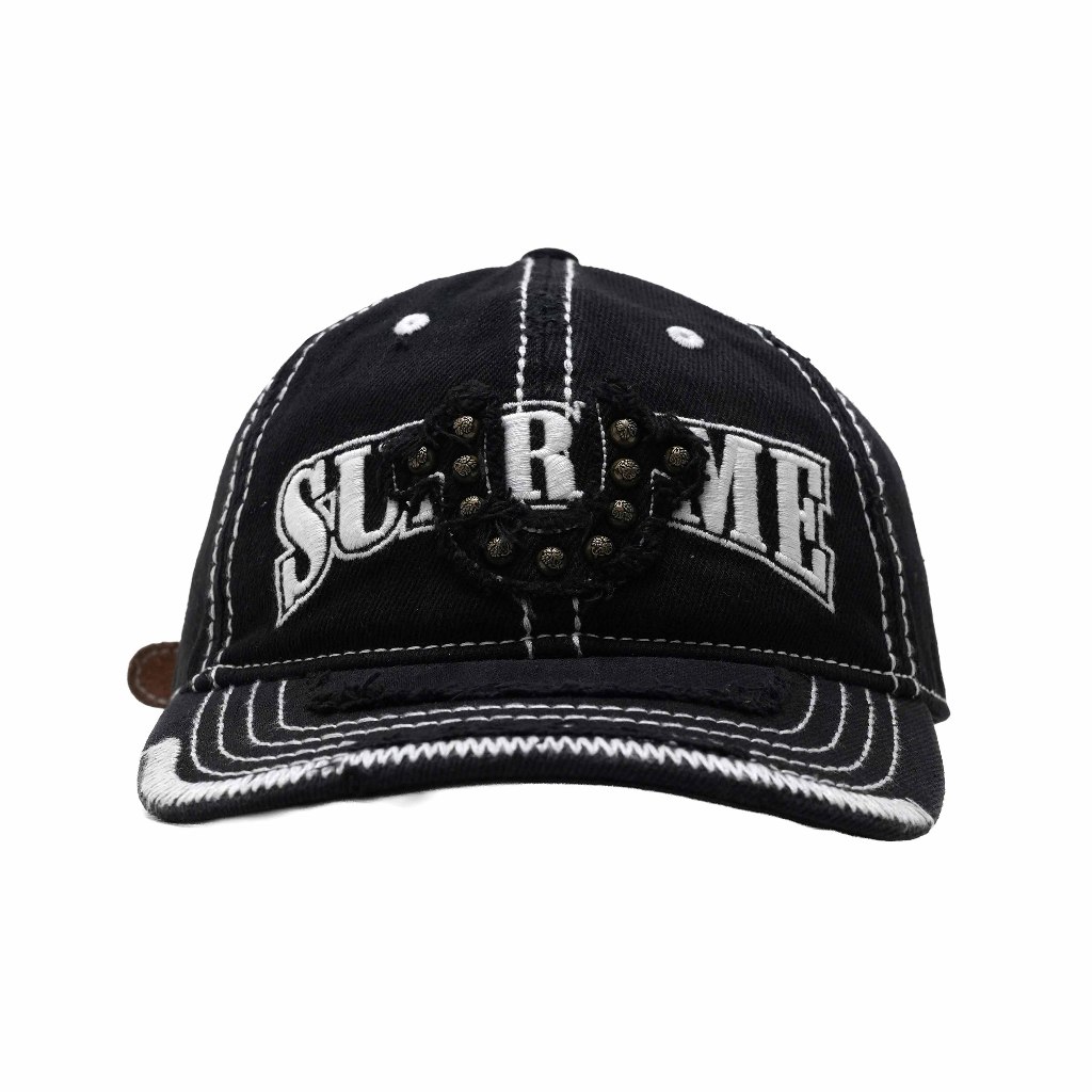 Supreme True Religion Mesh Back 6-Panel Cap Black