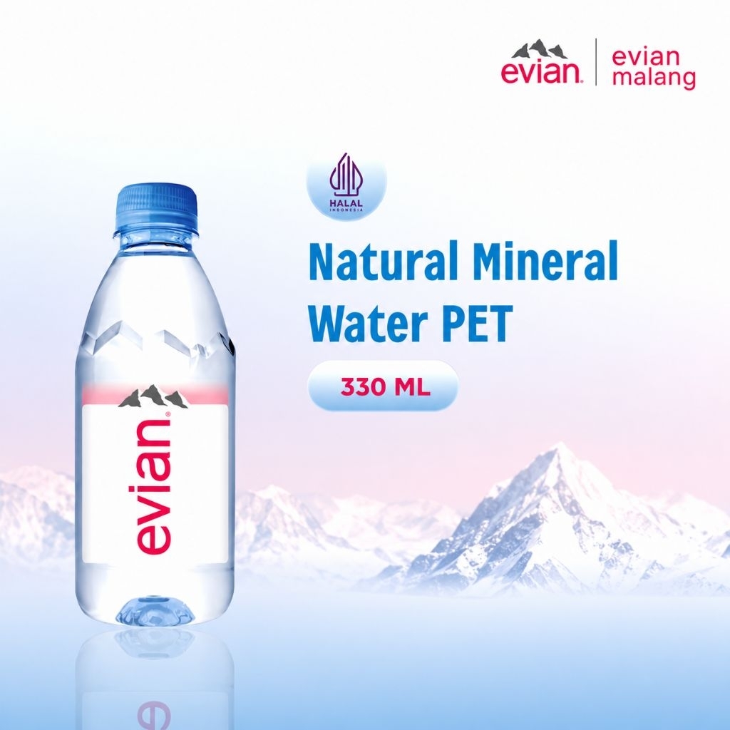 Evian water 330ml
