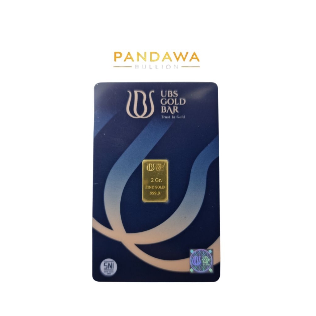 UBS Gold Emas UBS Logam Mulia Emas 2 Gram Ready stock