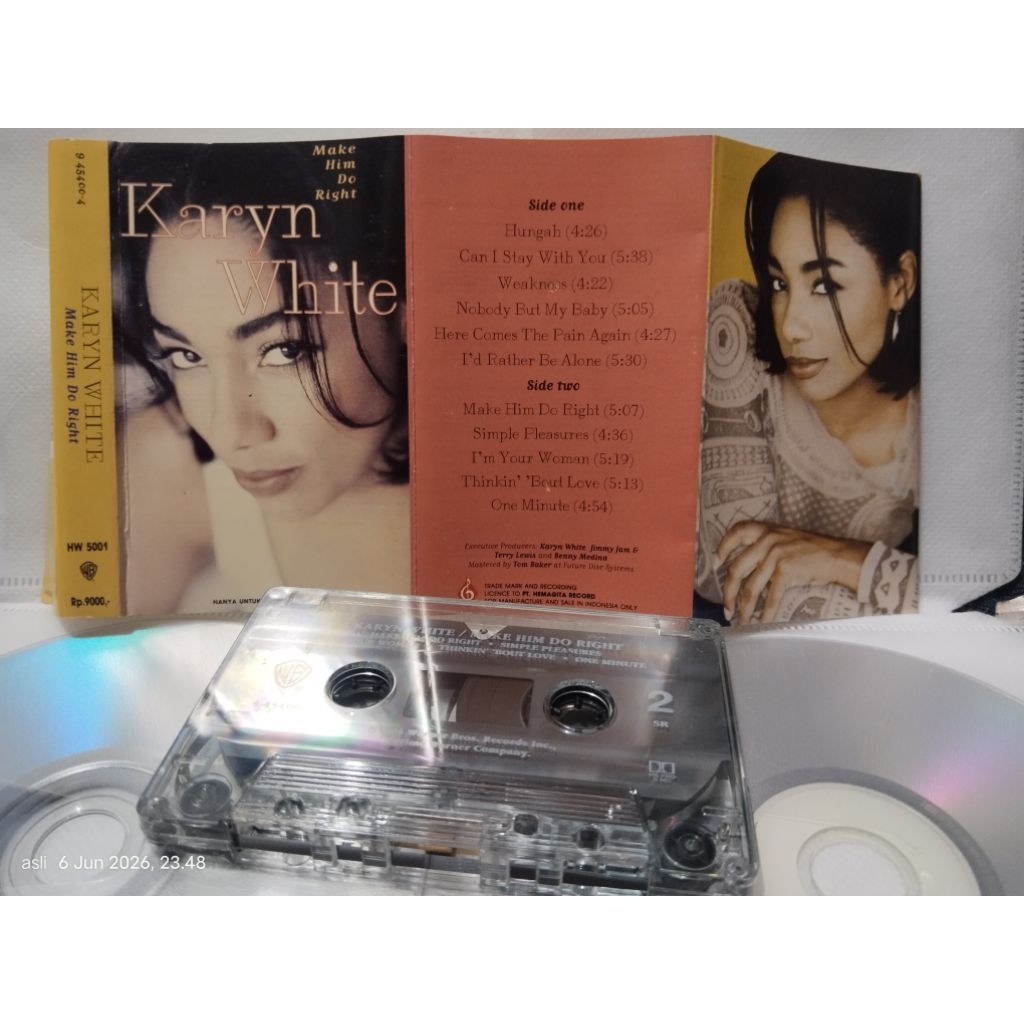 kaset pita karyn white // make him do right