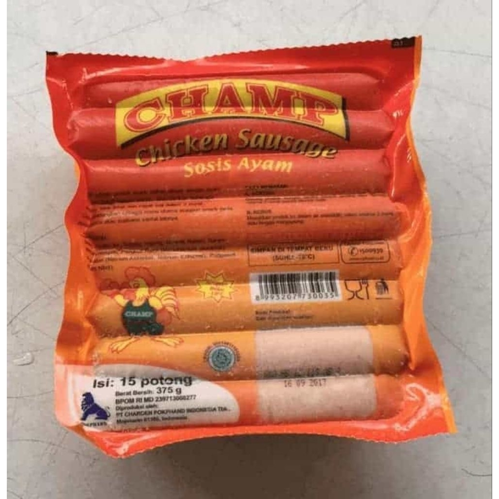 Sosis champ isi 15/sosis ayam premium/sosis champ