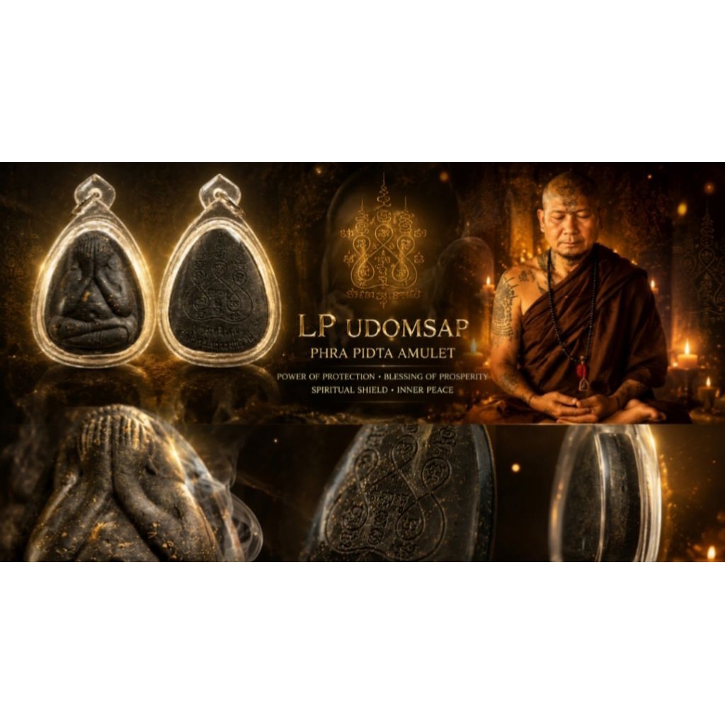 Phra Pidta Mahalarp Lp Udomsap B.E 2563 (2020) Wat Weruwan