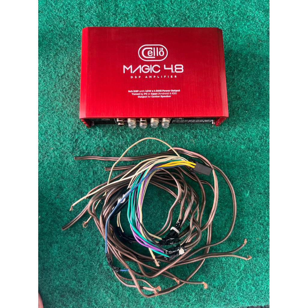 processor Cello MAGIC 4.8 audio mobil