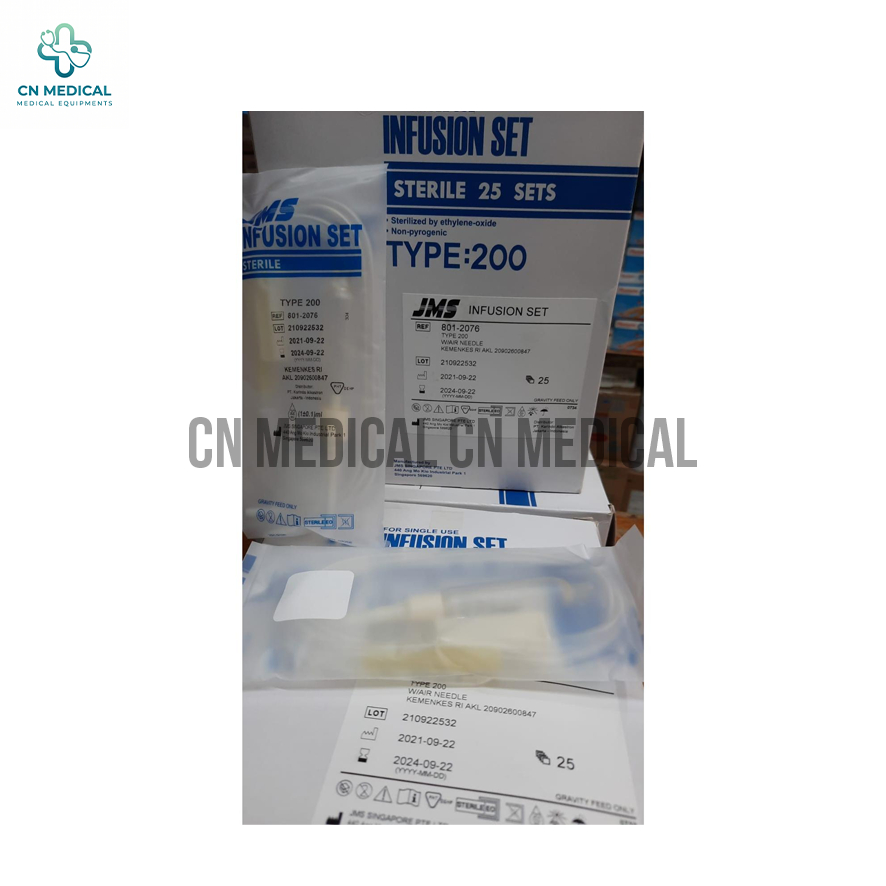 JMS Infusion Set Type 200 ORIGINAL (1 Box/25 Pcs)