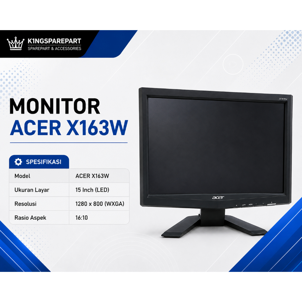 Monitor ACER X163W