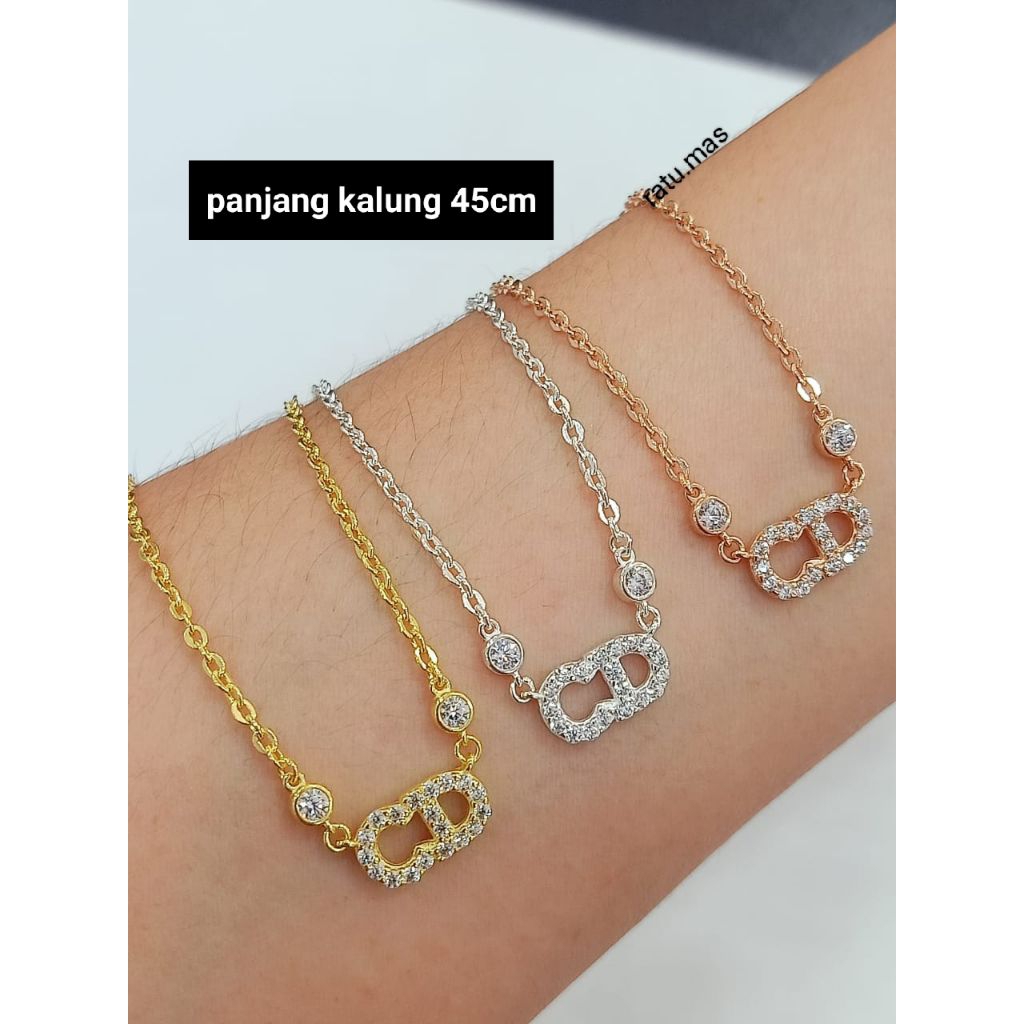 Kalung Perak Wanita Silver 925 Asli