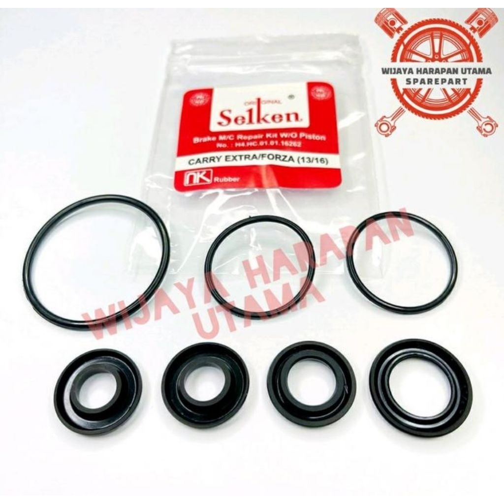 KARET SEAL KIT MASTER CENTRAL REM ATAS CARRY EXTRA CARRY XTRA FORZA