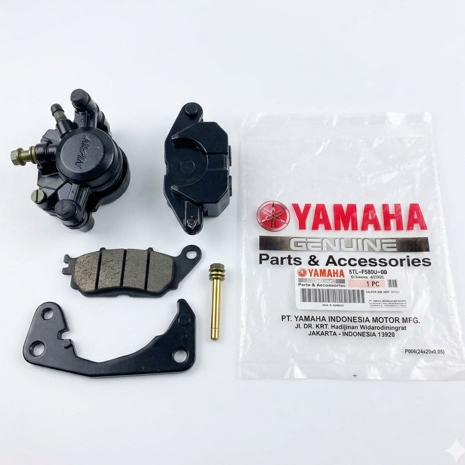 KALIPER / CALIPER ASSY BAWAH MIO OLD 5TL-F580U-00
