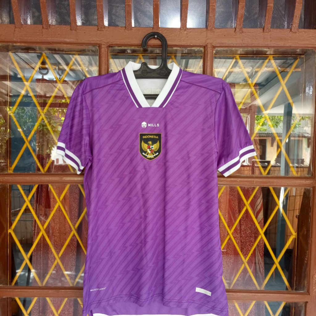 Timnas Indonesia Goalkeeper Ungu 2022/24 Jersey Player Issue by Mills